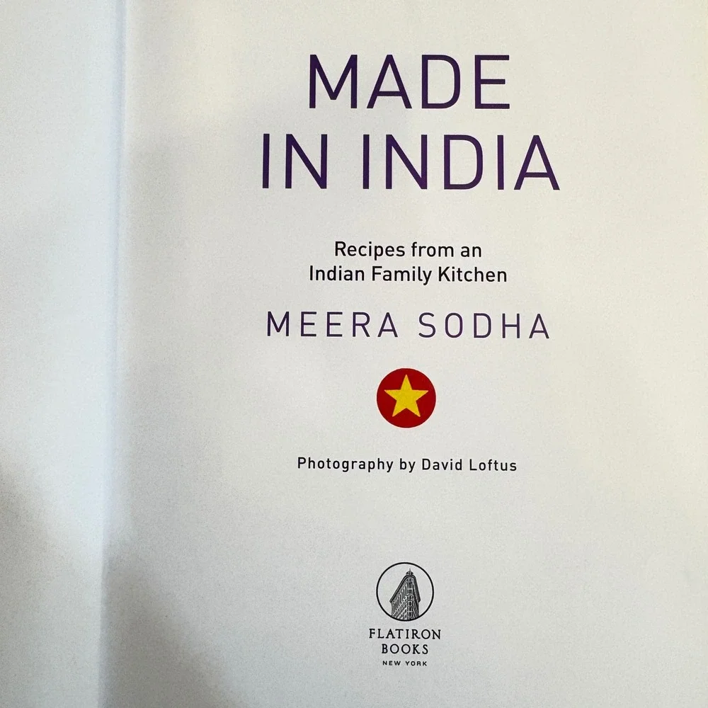 Made in India Meera Sodha Cookbook Recipes Indian Family Kitchen Hardcover 2015